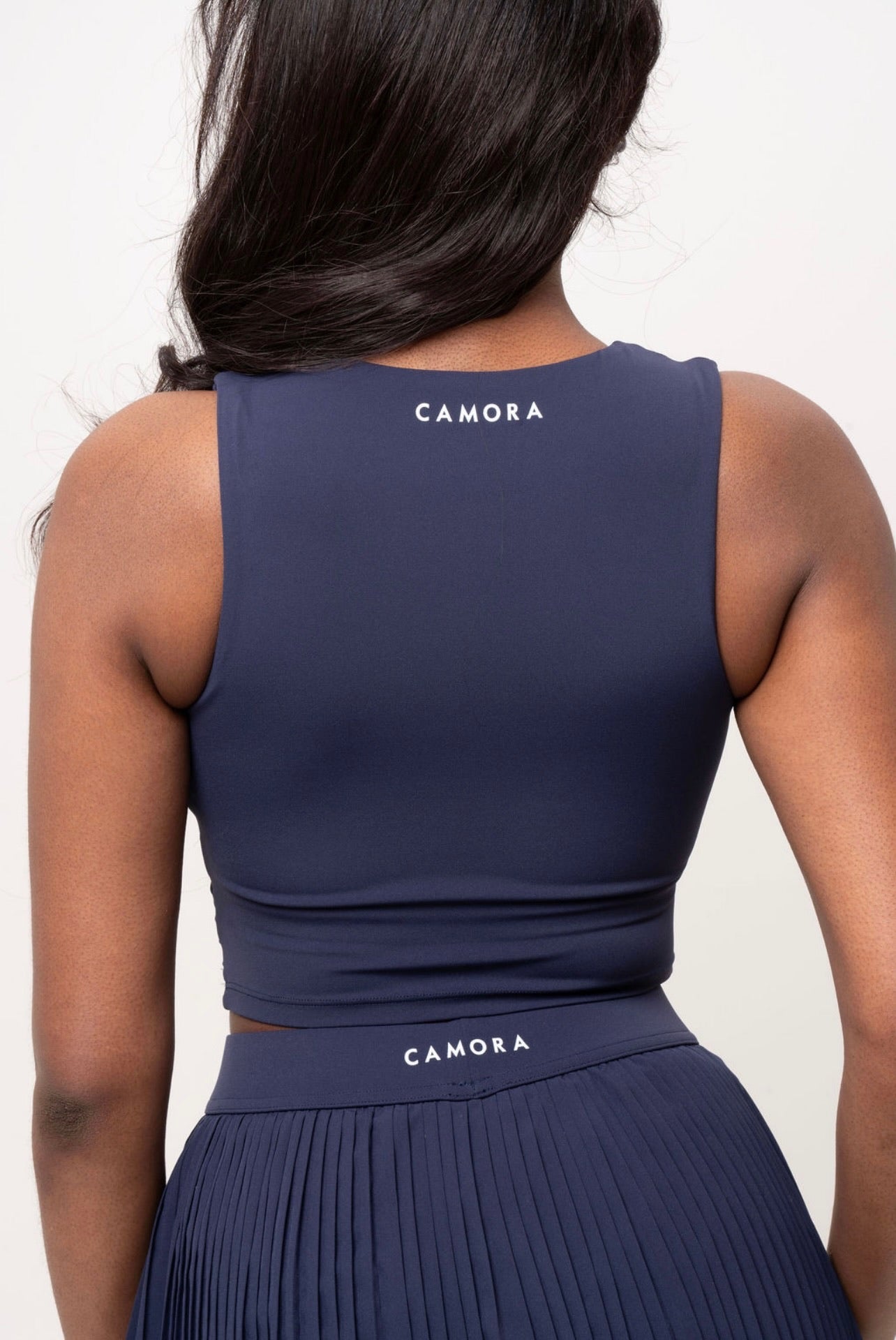 Ruched Cropped Tank Top