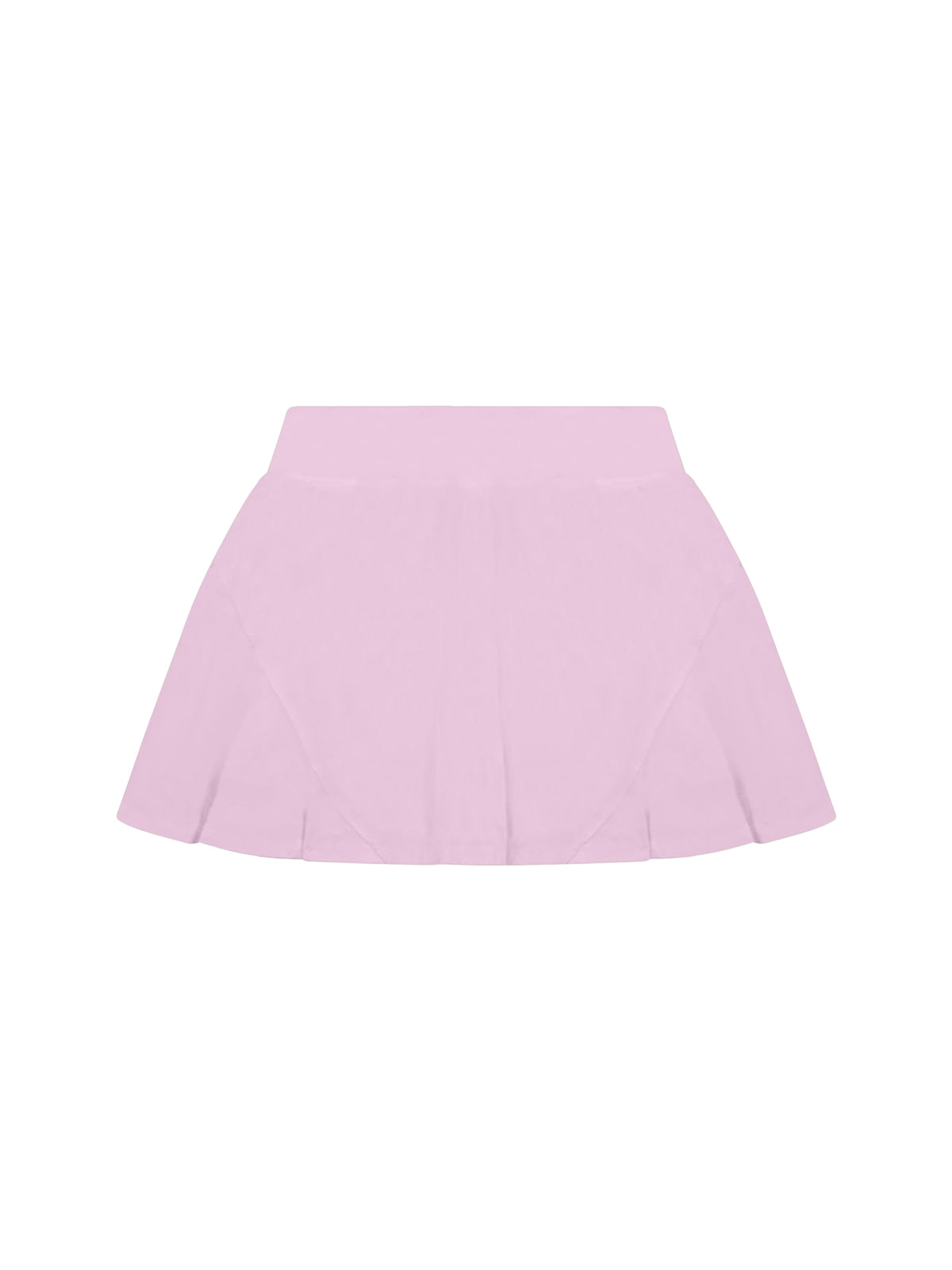 Mid Rise Pleated Tennis Skirt