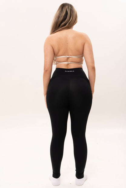 Staple High Waist Leggings with Pocket