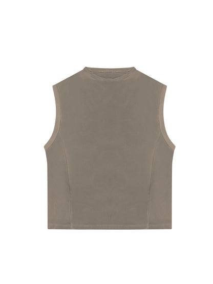 High-Neck Tank Top