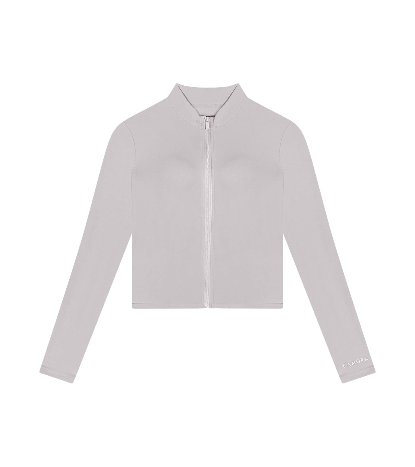Cropped Zip Up Jacket With Pockets