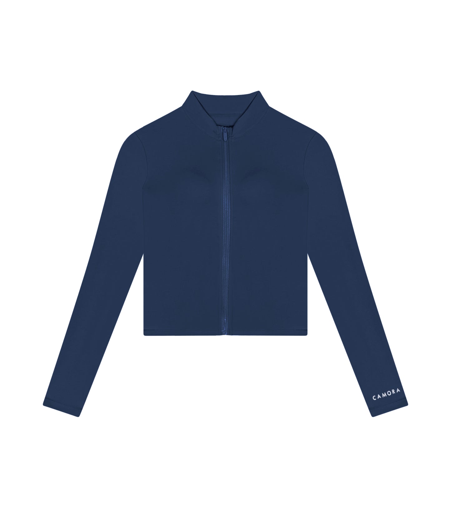 Cropped Zip Up Jacket With Pockets