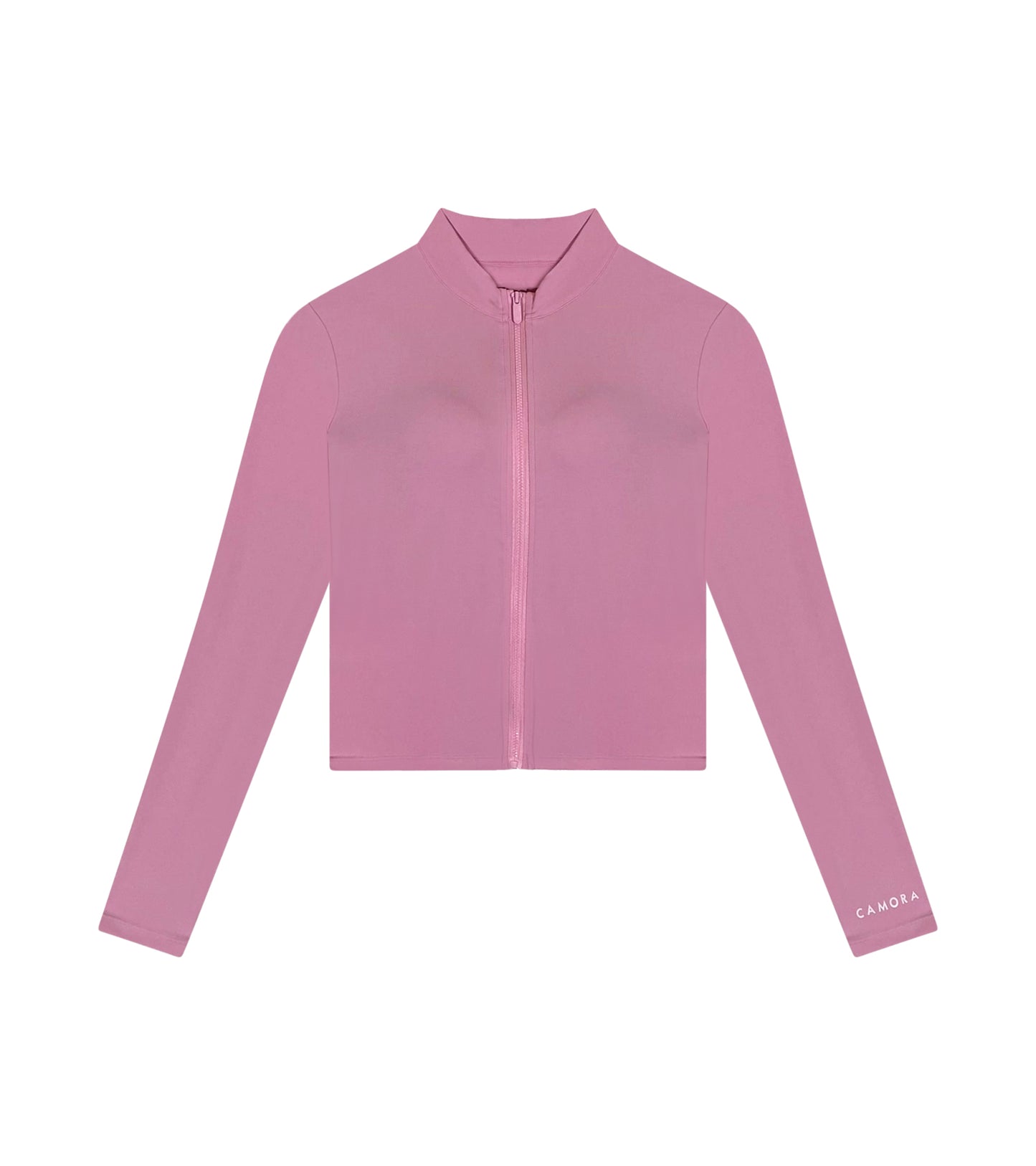 Cropped Zip Up Jacket With Pockets