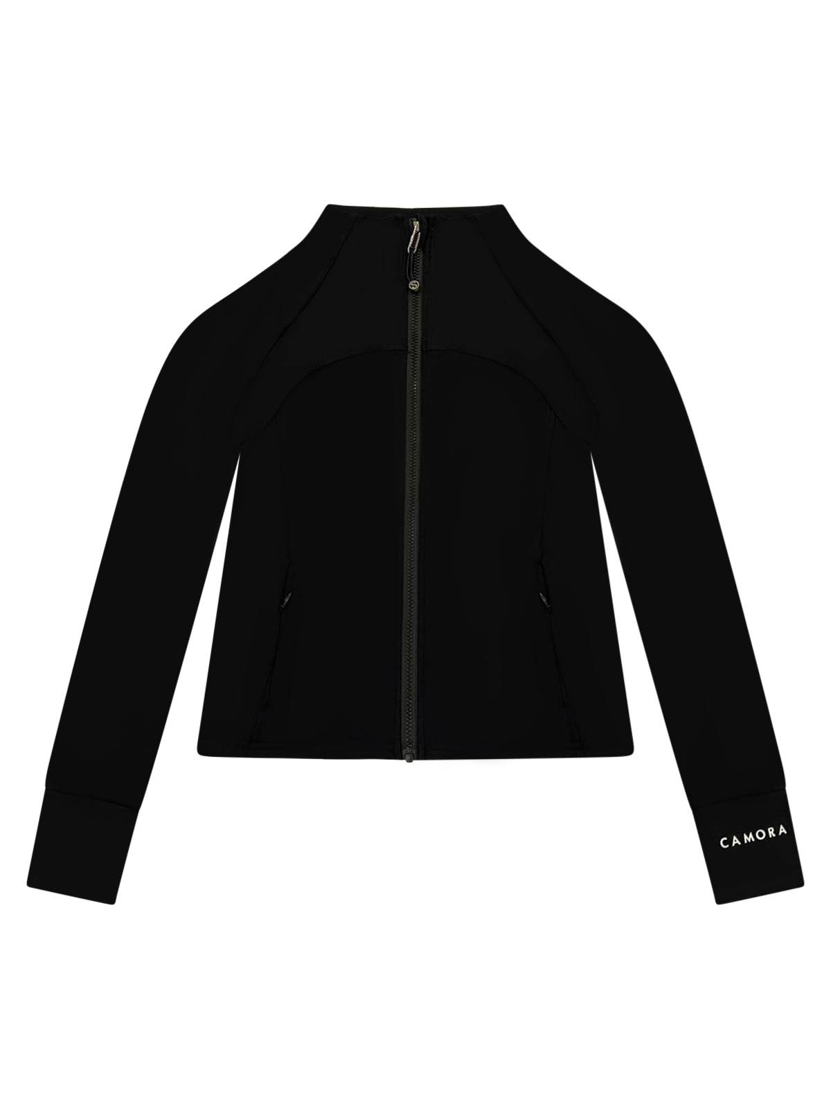 High Neck Zip Up Jacket