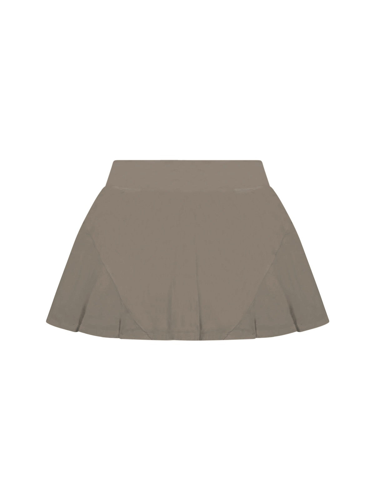 Mid Rise Pleated Tennis Skirt