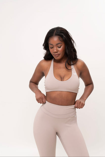Adjustable Cross Back Sports Bra