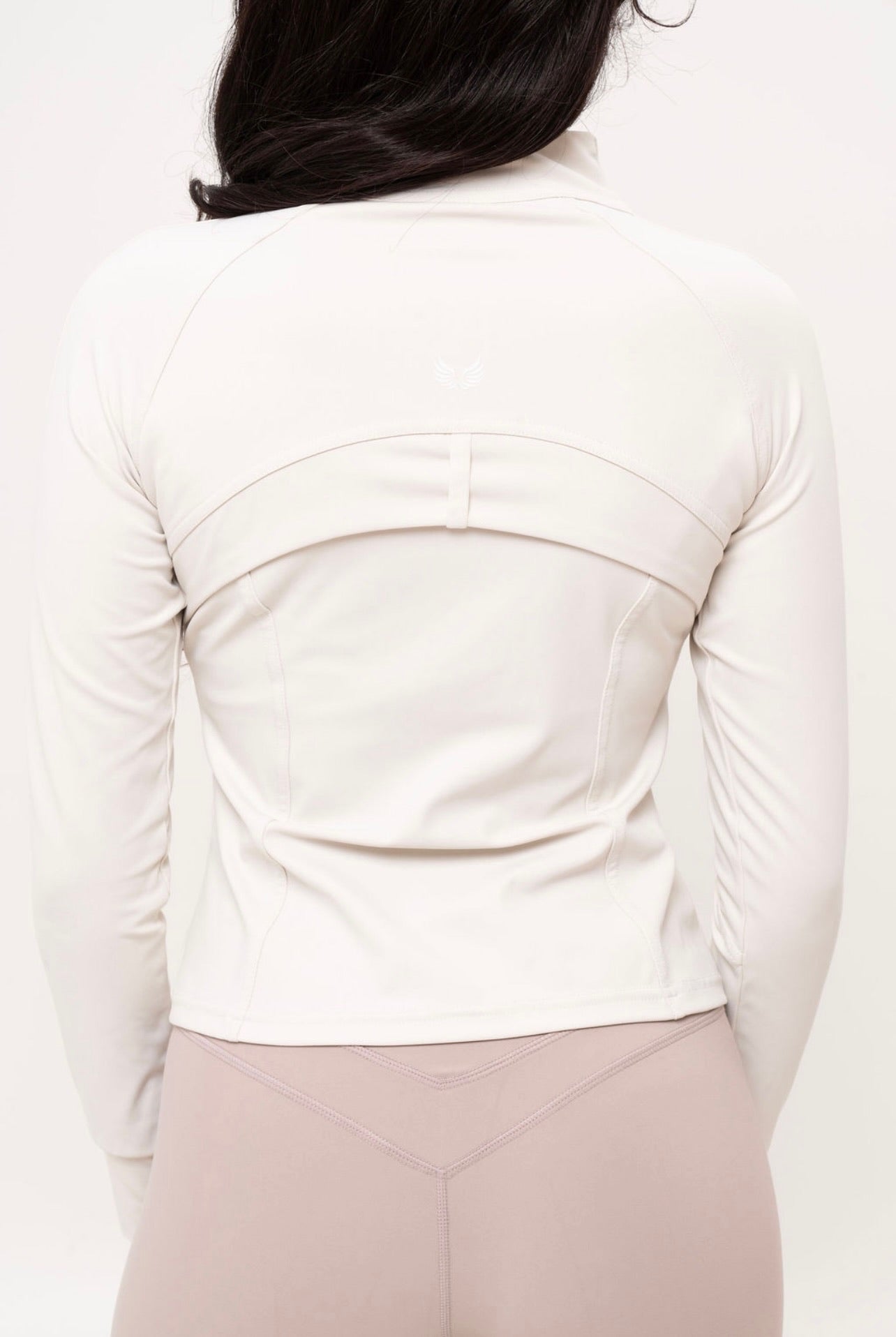 High Neck Zip Up Jacket