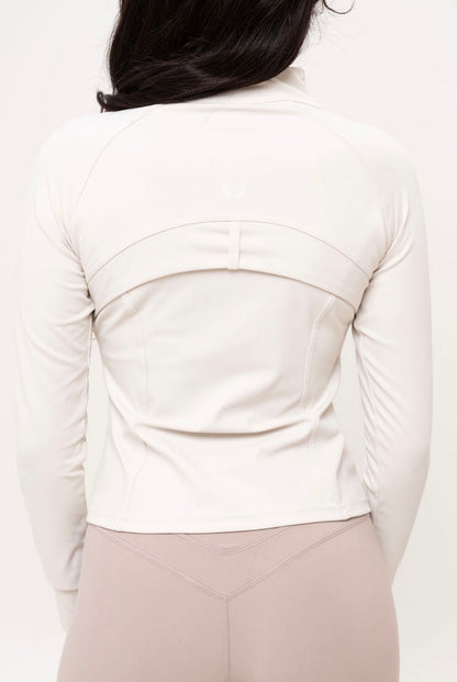 High Neck Zip Up Jacket