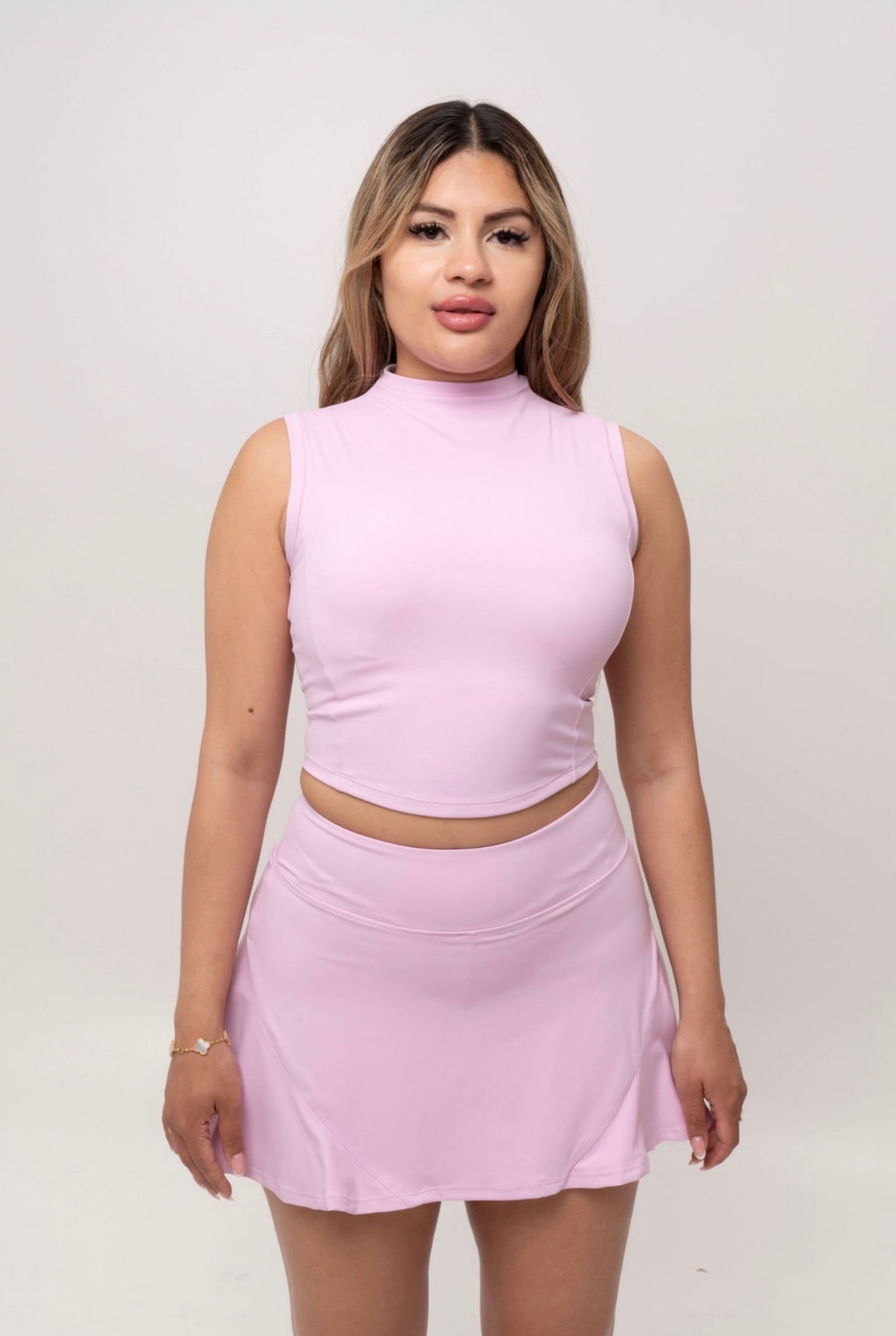 High-Neck Tank Top