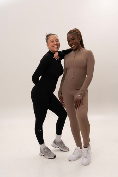 Zip-Up Jumpsuit