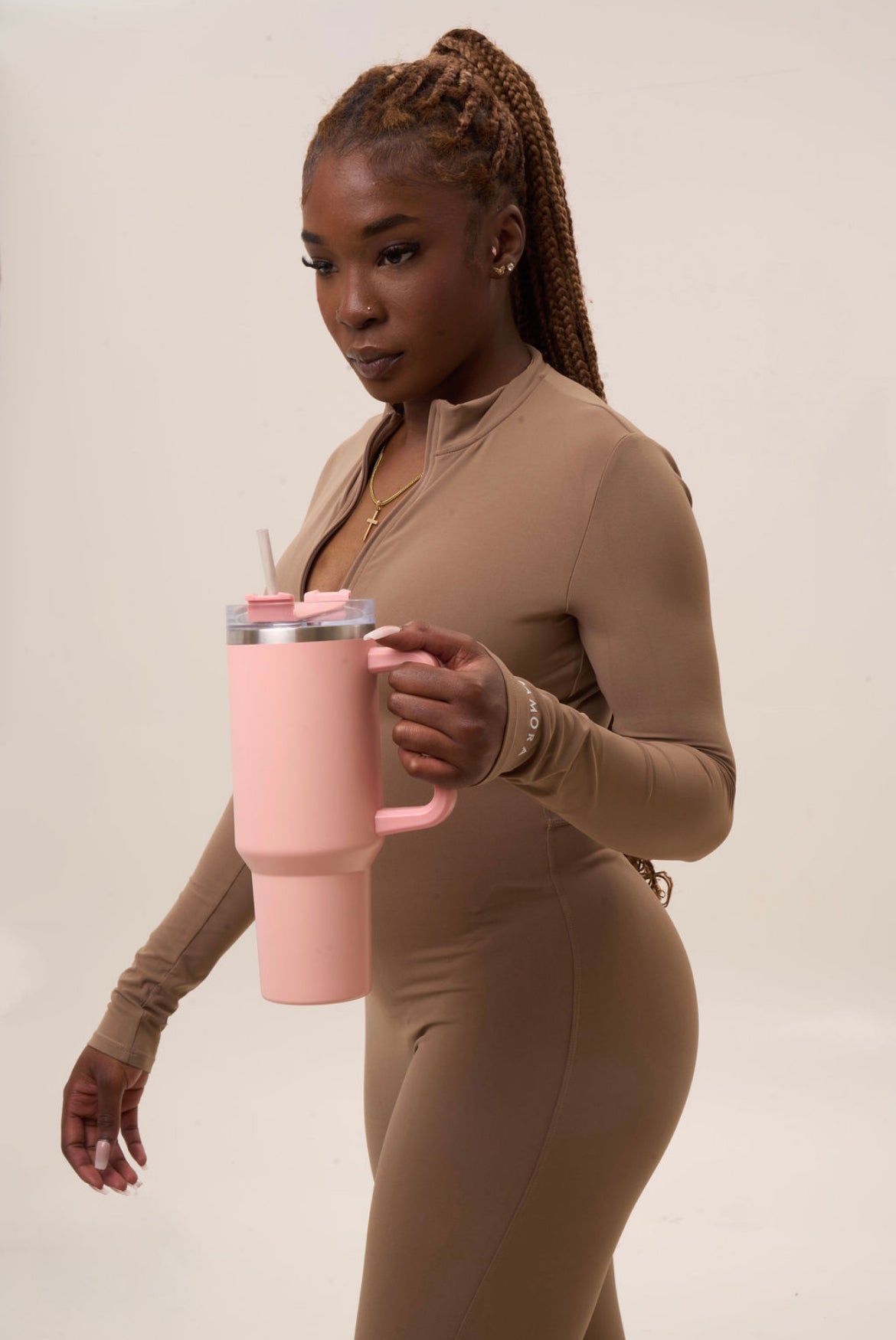 Zip-Up Jumpsuit