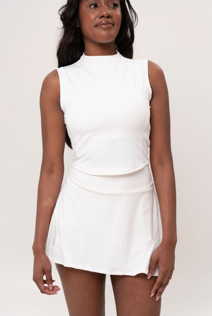 High-Neck Tank Top