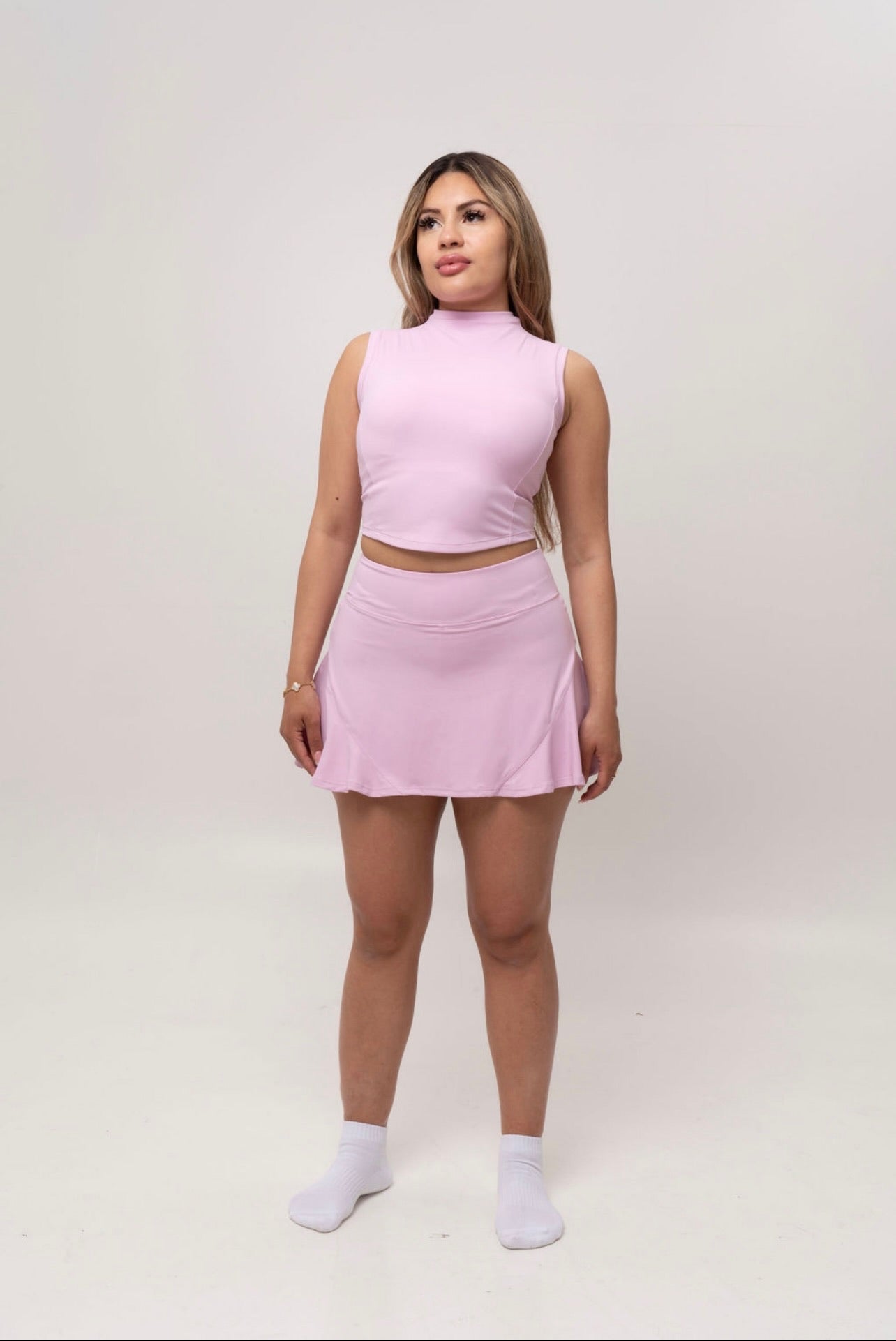 High-Neck Tank Top