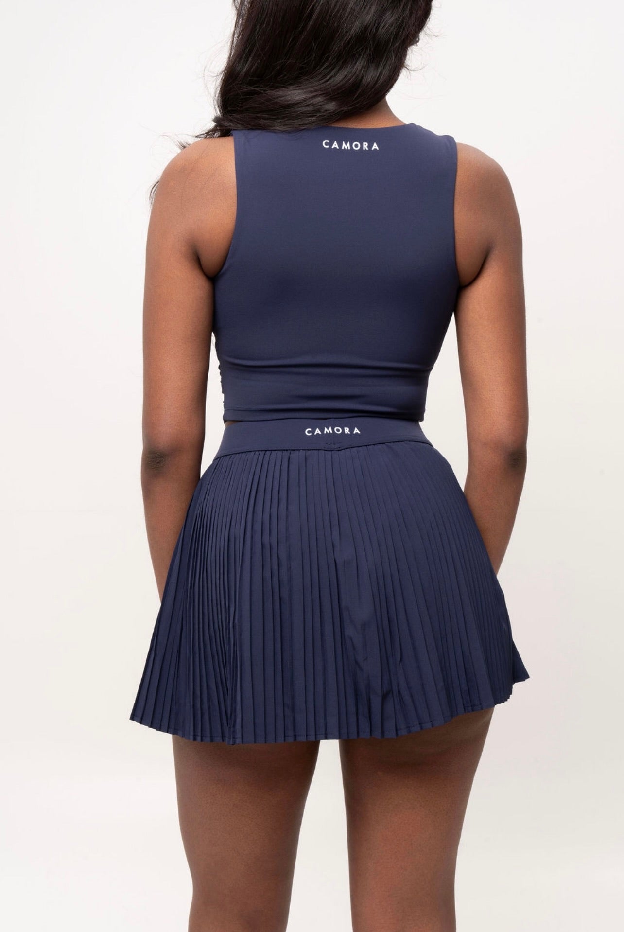 Ruched Cropped Tank Top