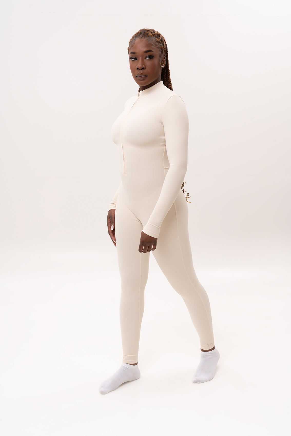 Zip-Up Jumpsuit