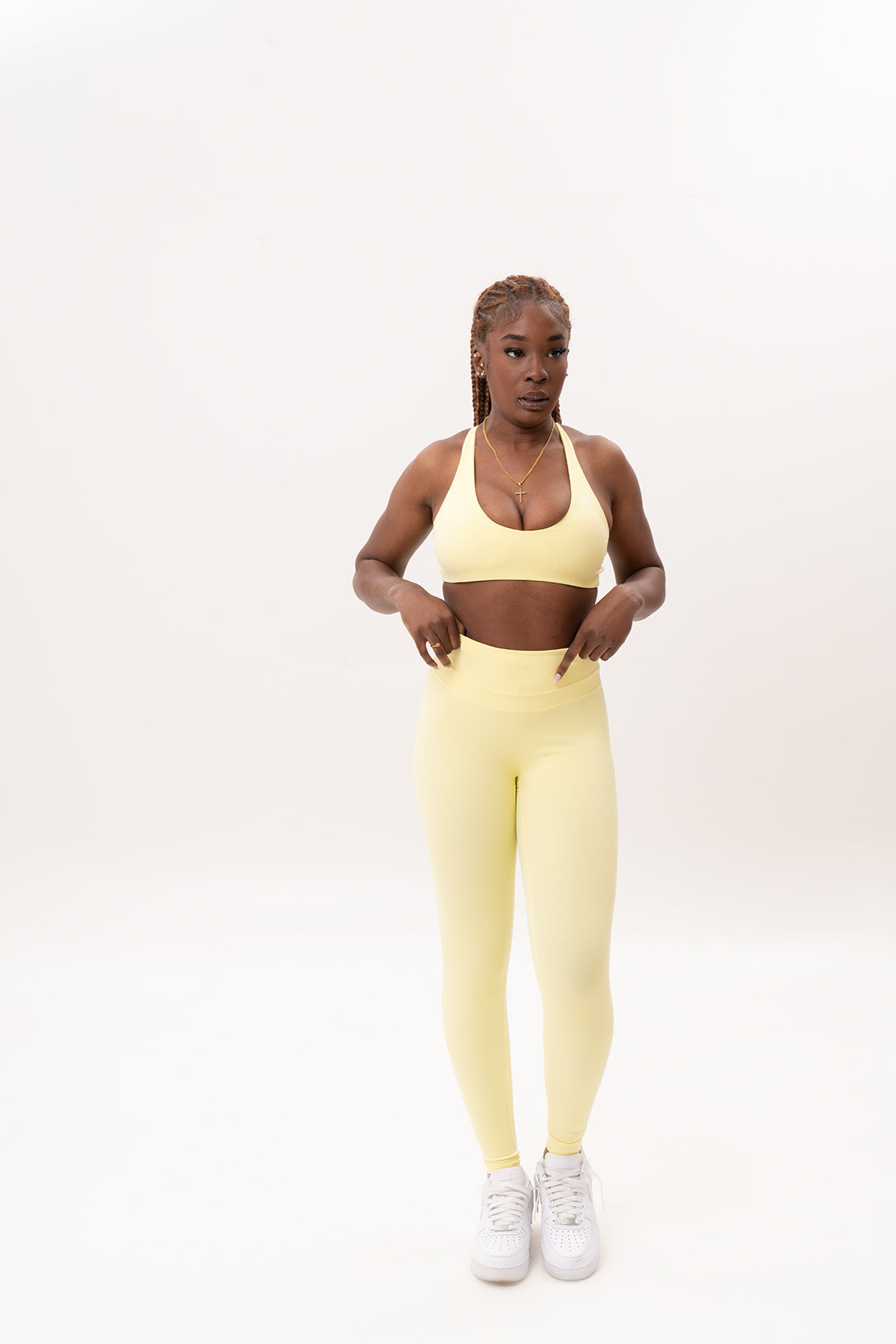 Adjustable Cross Back Sports Bra