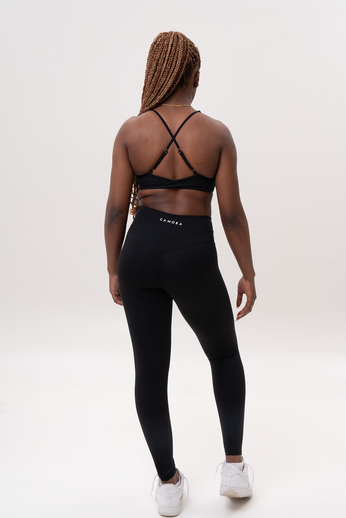 Adjustable Cross Back Sports Bra