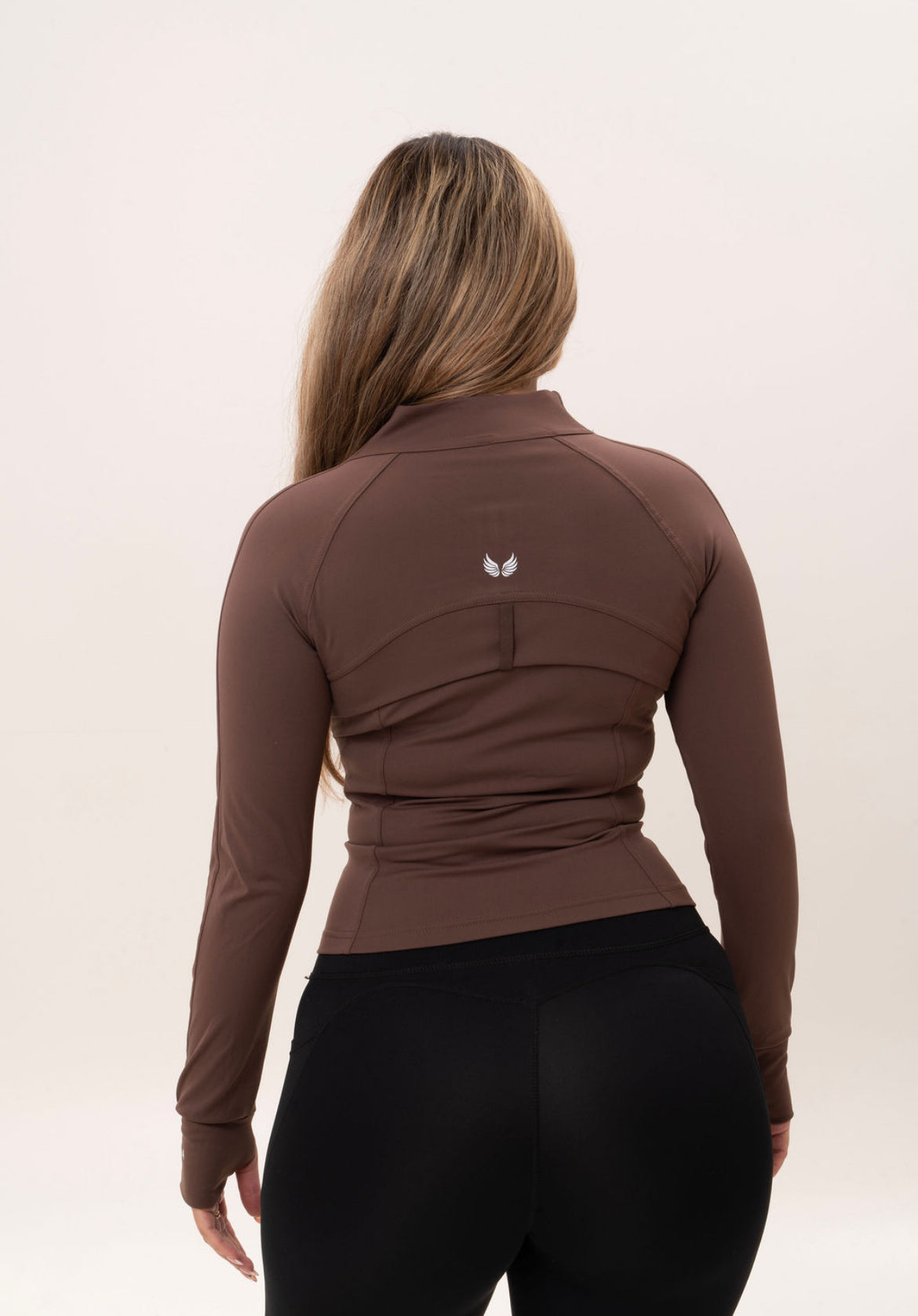High Neck Zip Up Jacket