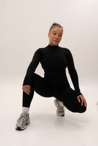 Zip-Up Jumpsuit