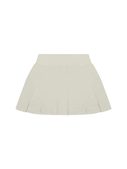 Mid Rise Pleated Tennis Skirt