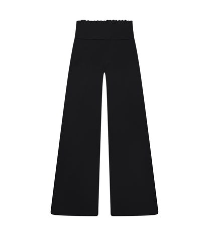 Everyday Low Rise Ribbed Flared Leggings