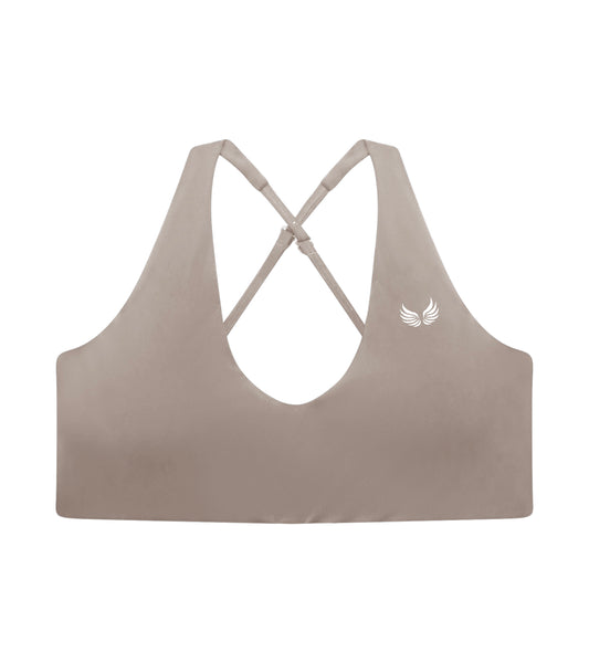 Adjustable Cross Back Sports Bra