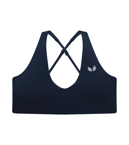 Adjustable Cross Back Sports Bra