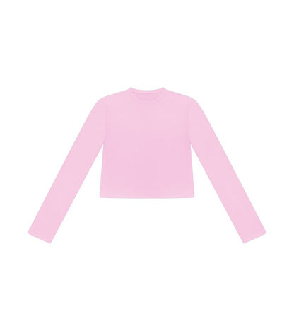 Cropped Long Sleeve Top