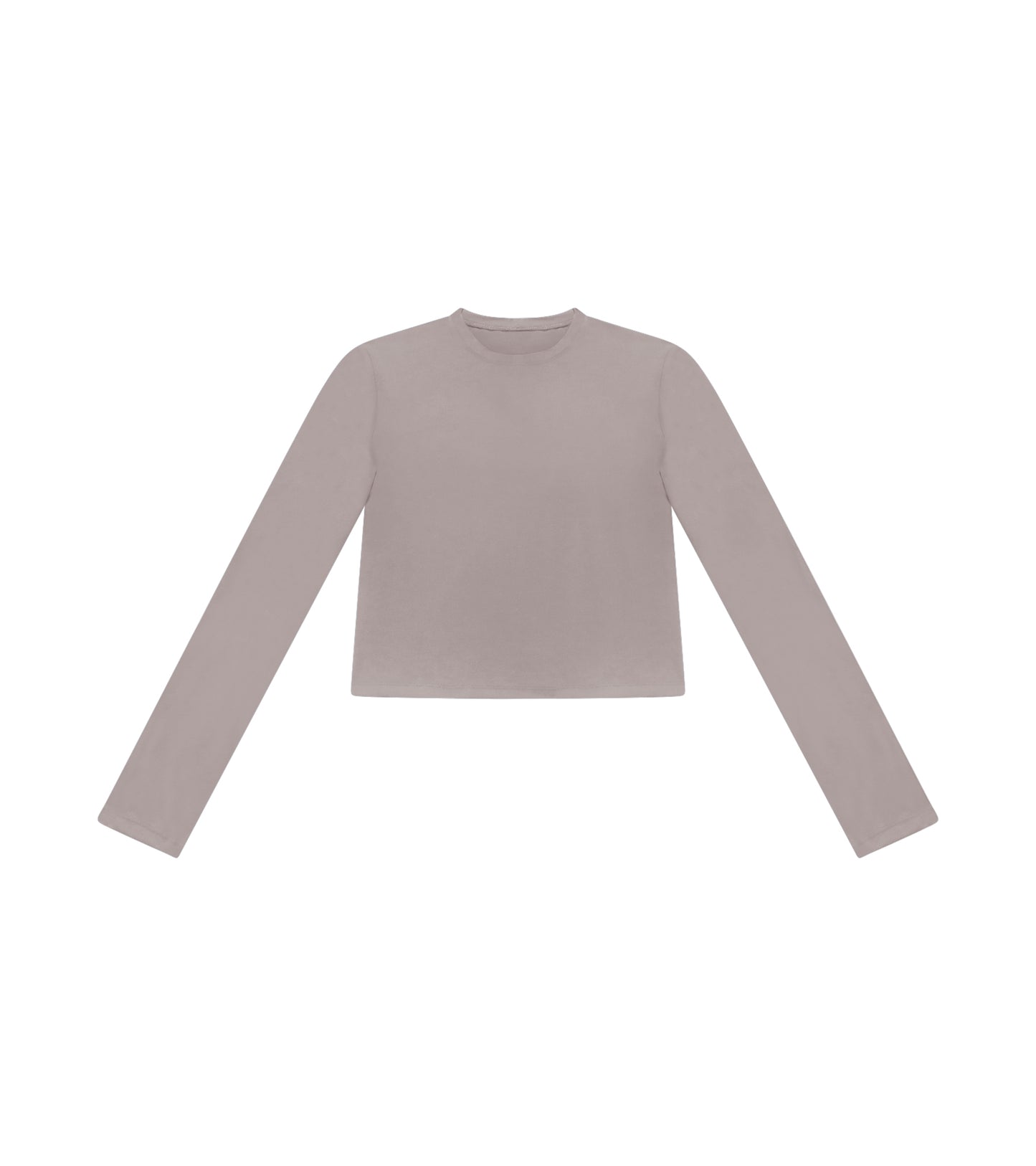 Cropped Long Sleeve Top