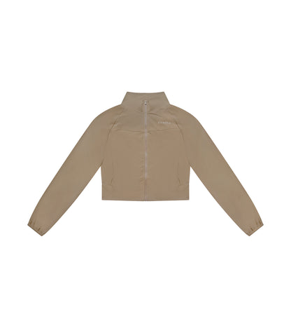 Cropped Windbreaker Jacket