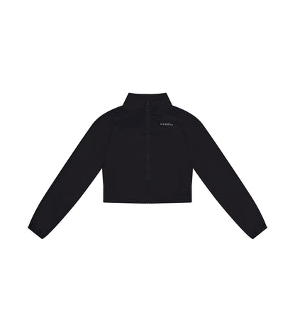 Cropped Windbreaker Jacket