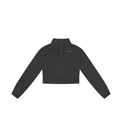 Cropped Windbreaker Jacket